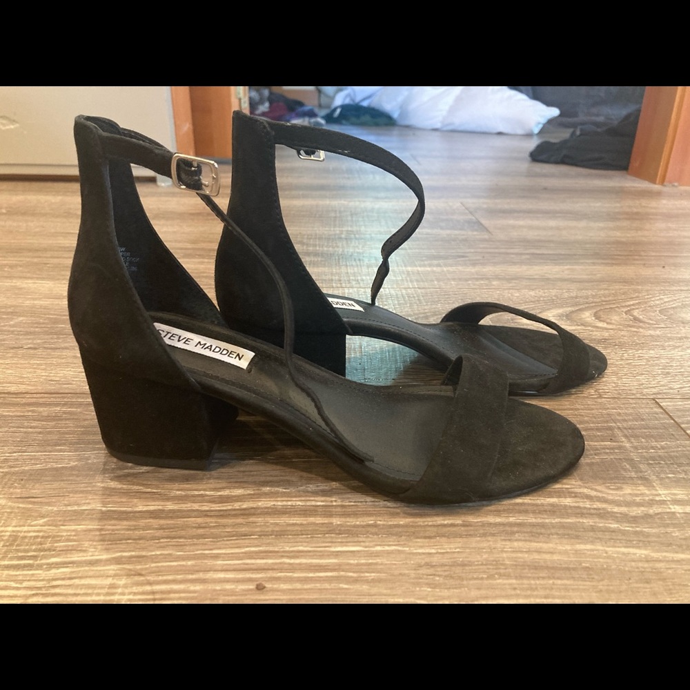 Steve Madden Ireneew heels black suede